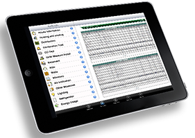 Home energy audit on the iPad