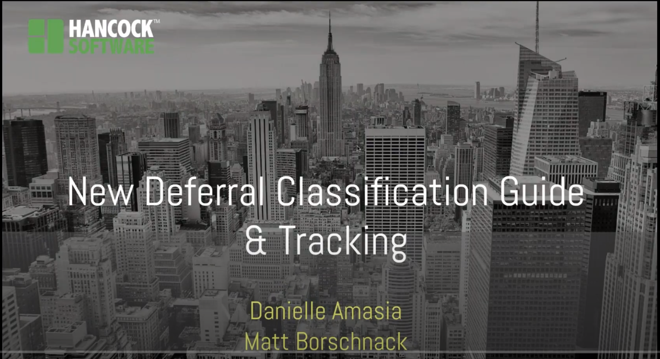 deferralclassification